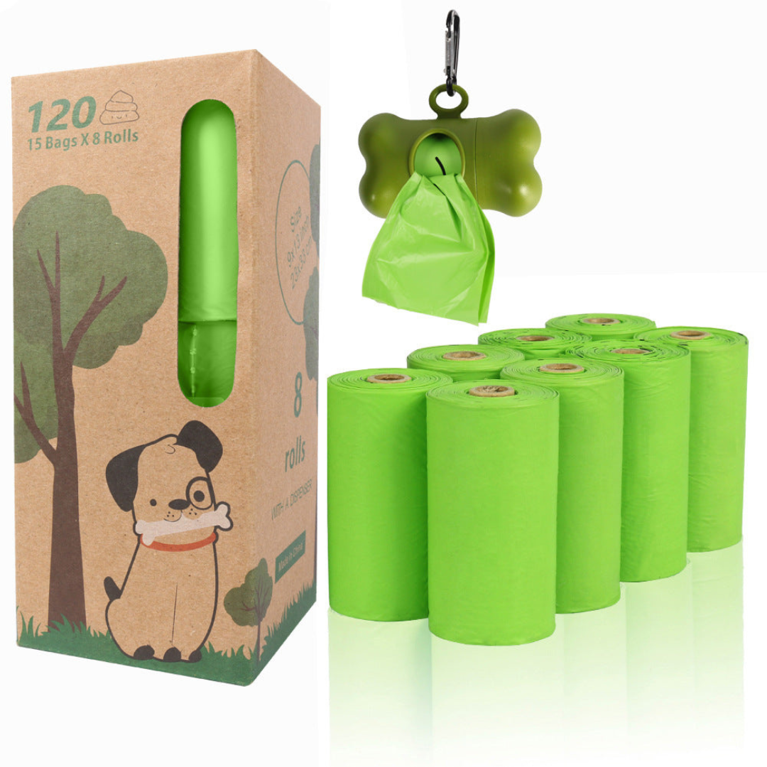 120 Avfallspåsar med Dispenser