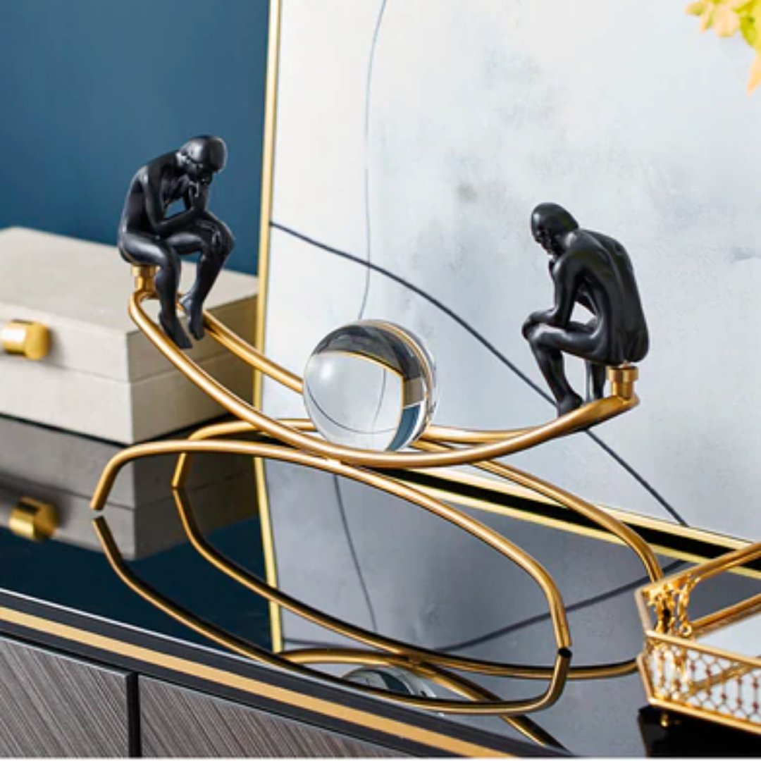 Tänkare Kreativ Dekorativ Figur