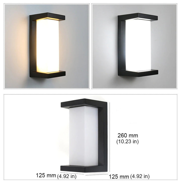 Vertikal LED Utomhusbelysning