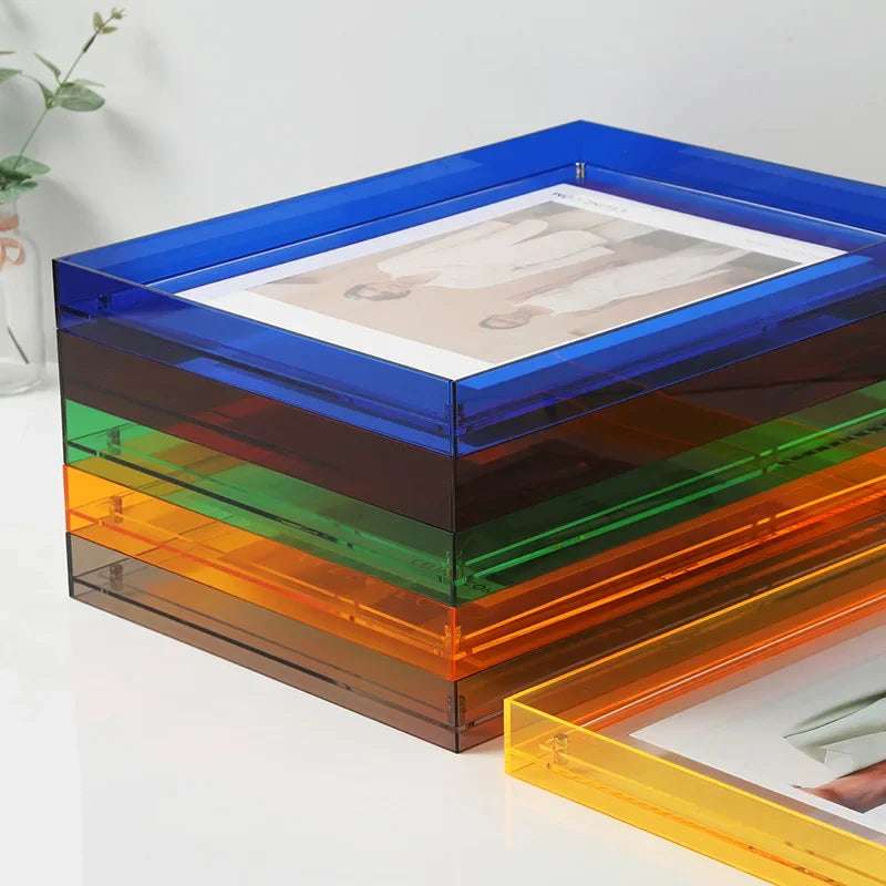 Transparent Akryl Fotoram