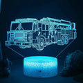LED Nattlampa - 3D Illusionslampa för Barnrum, USB Laddning |