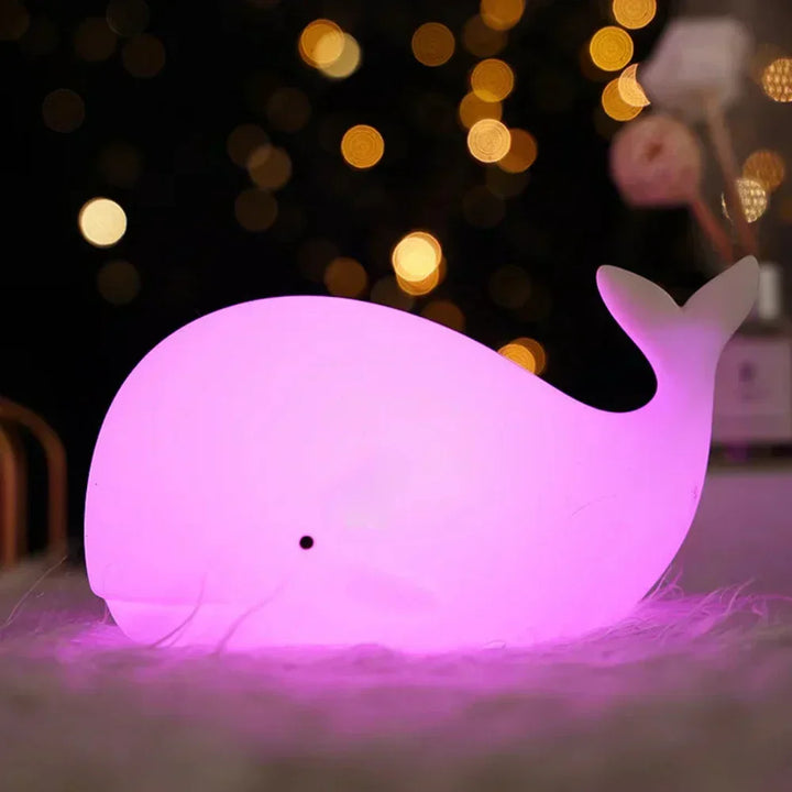 WhaleGlow – Barnens valfisk-tema nattlampa