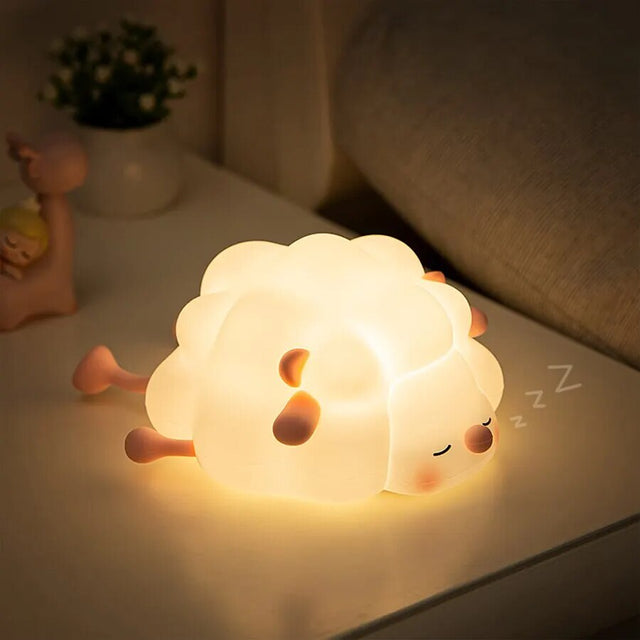 DreamGlow | Premium Touch Sensor Nattlampa – Mjuk LED Sänglampa för Barn