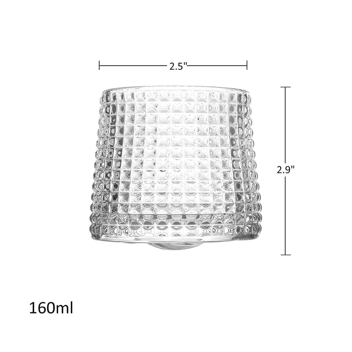 Rotatable Whiskey Tumbler Set