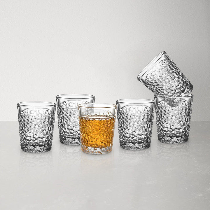 Graverade Tequila Shotglas-set
