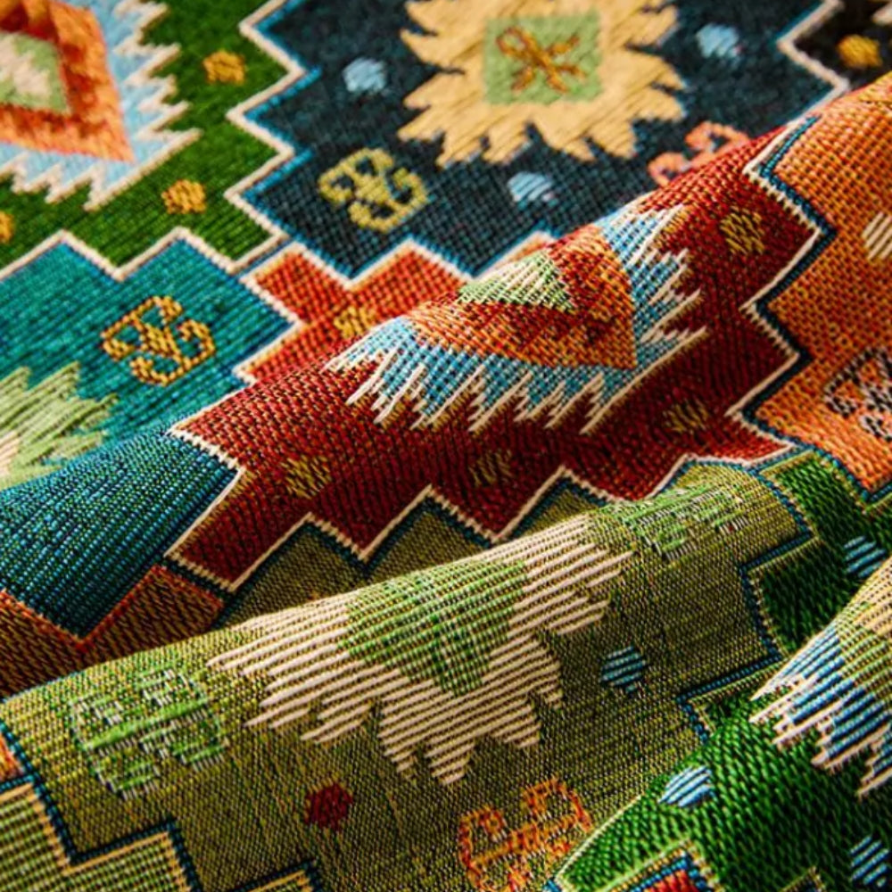 Zahara Geometrisk Tribal Kilim Sofföverdrag