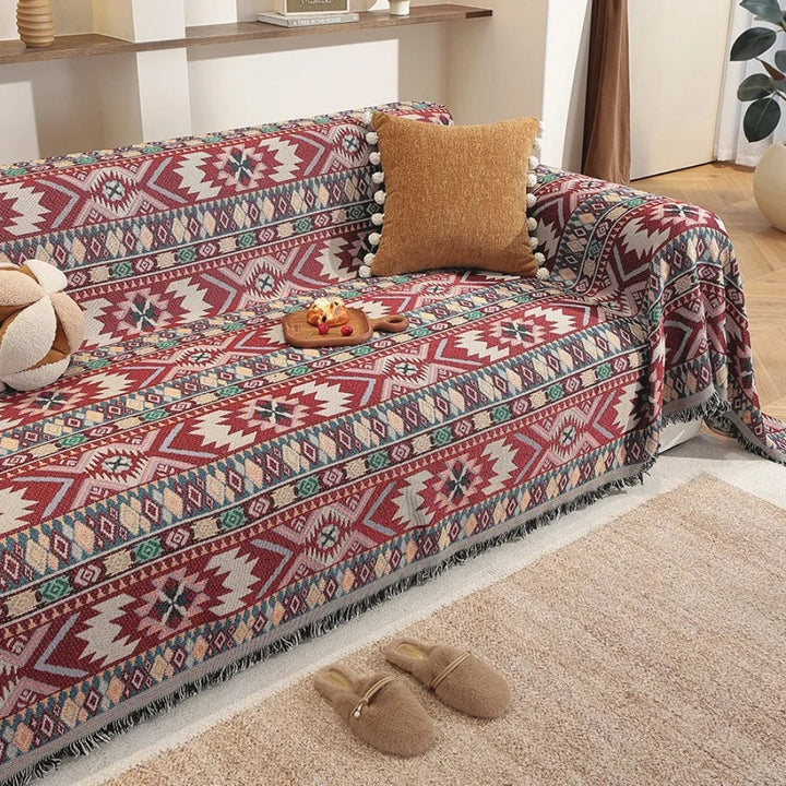 Zarela Boho Chenille Sofföverdrag