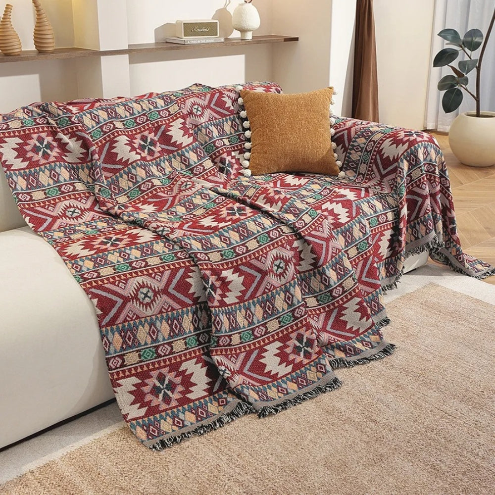 Zarela Boho Chenille Sofföverdrag