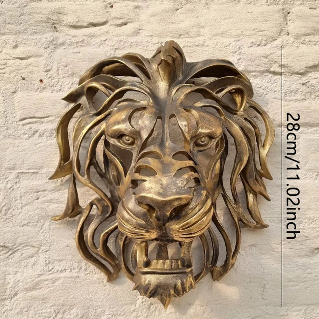 RegalRoar Lejon - Lejonhuvud Väggskulptur