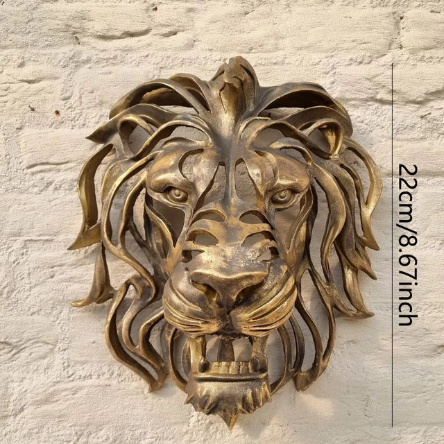 RegalRoar Lejon - Lejonhuvud Väggskulptur
