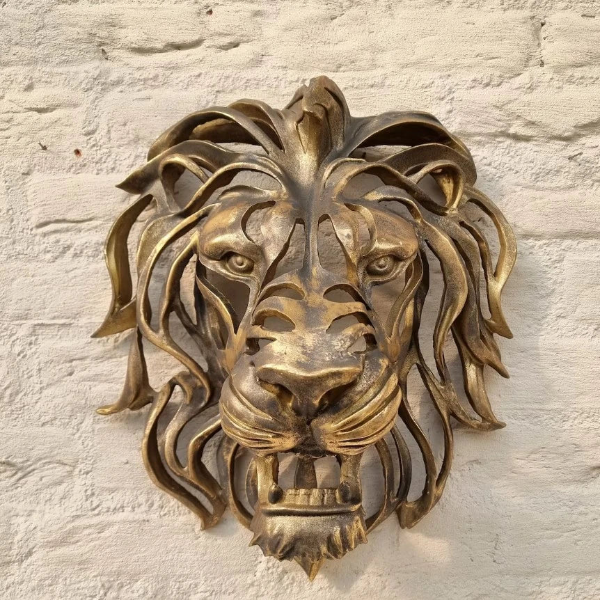 RegalRoar Lejon - Lejonhuvud Väggskulptur