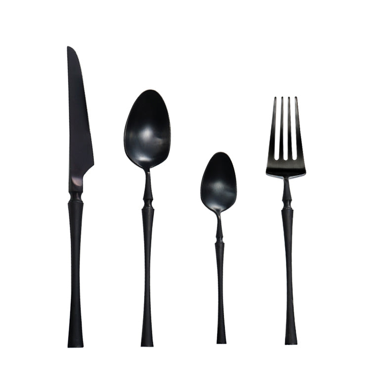 Klassiskt Set i Rostfritt Stål med Eleganta Handtag