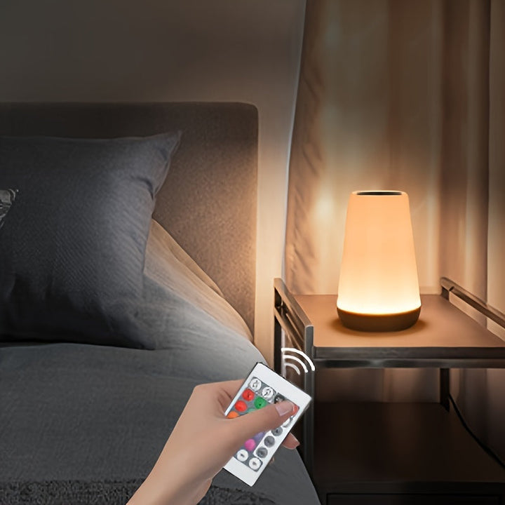 SpaceGlow – Trådlös LED Nattlampa med Timer