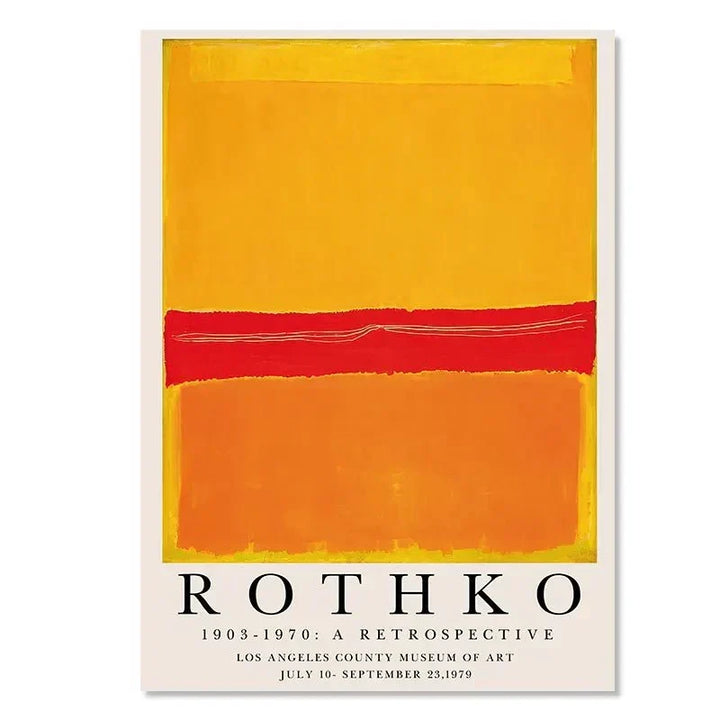 Abstrakt Canvas Väggkonst Poster