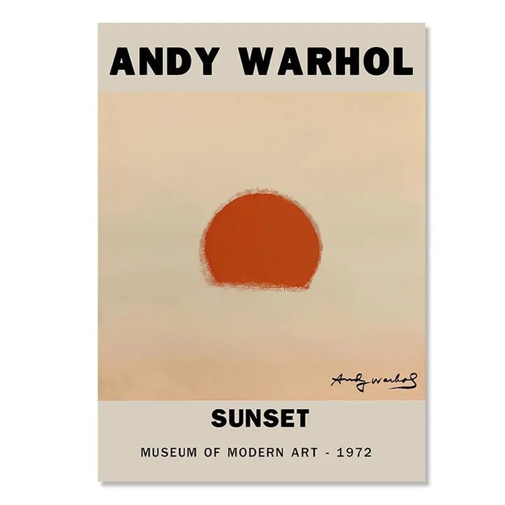 Abstrakt Canvas Väggkonst Poster