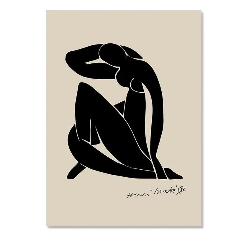 Abstrakt Canvas Väggkonst Poster