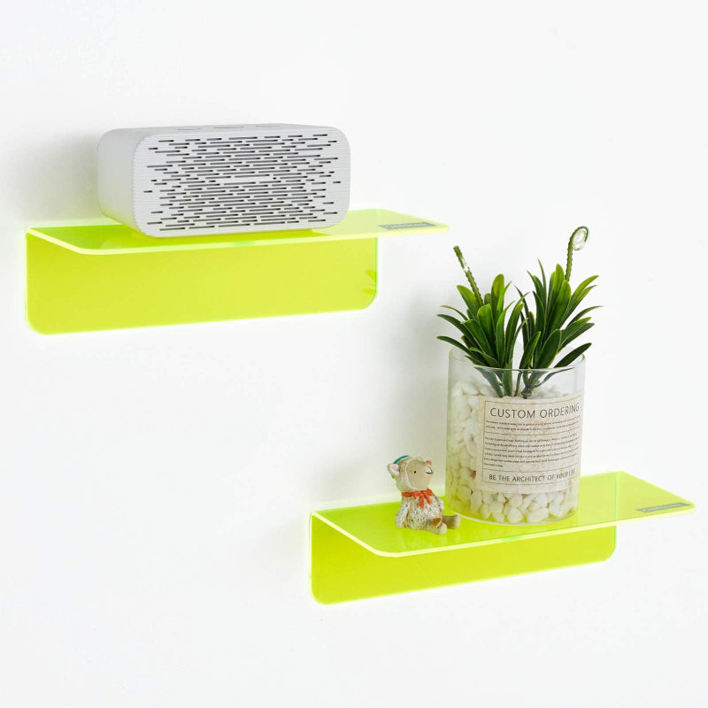 Neon Akryl Flytande Hylla