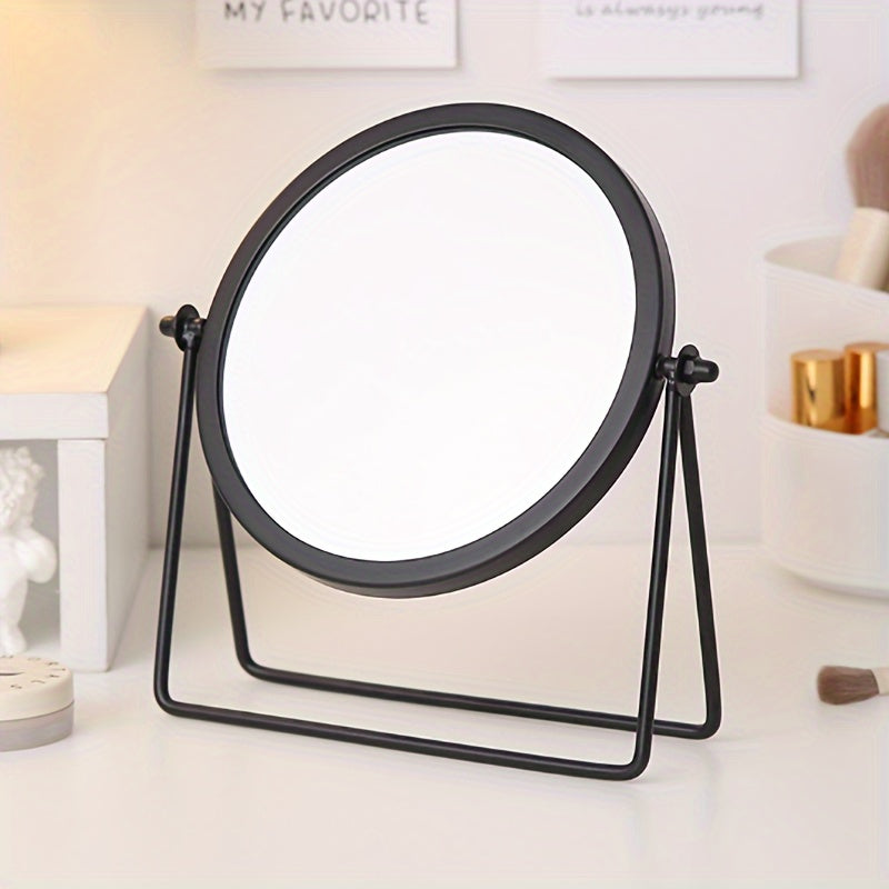 VintageGlow – Justerbar Makeup Spegel med Järnram