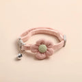 Justerbar kattkrage med blomma - FlowerCharm