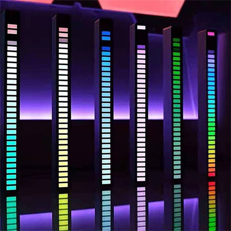 Trådlös ljudstyrd RGB-ljusramp