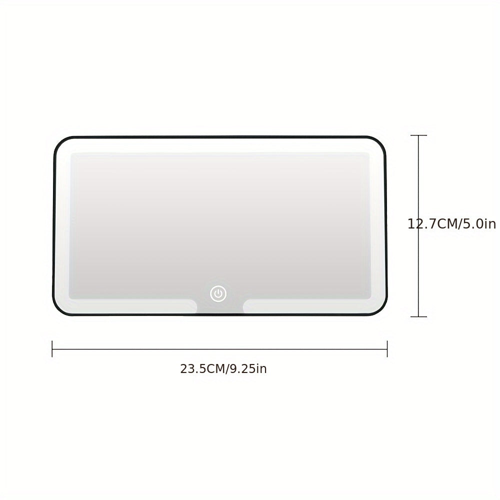 GlowMirror – Dimbar Makeup Spegel med USB Laddning