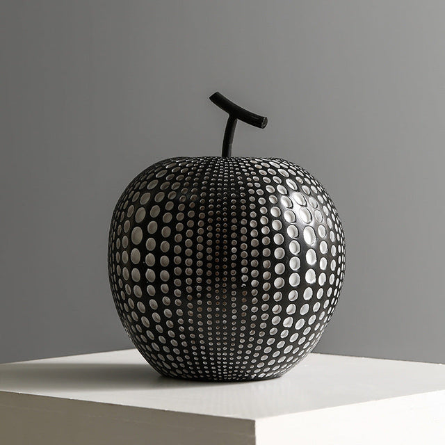 Monokrom Frukt Resin Dekor