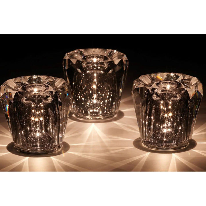 Lampa - Lyxig Diamant Crystal LED Uppladdningsbar Bordslampa