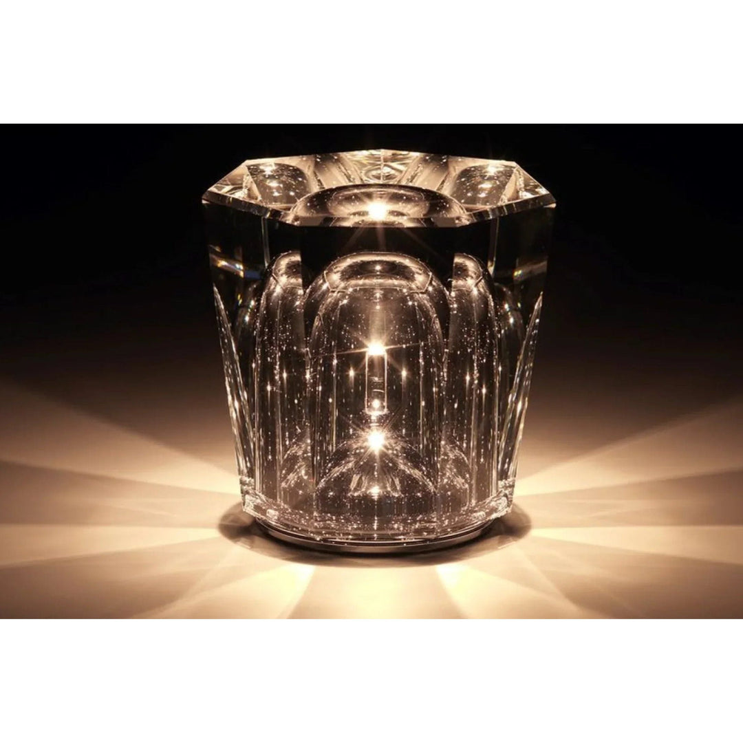 Lampa - Lyxig Diamant Crystal LED Uppladdningsbar Bordslampa