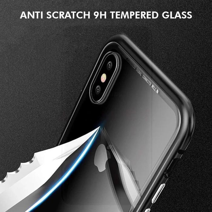 Anti-tittande Magnetiskt iPhone-fodral