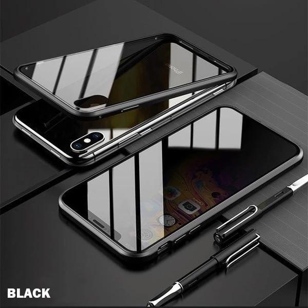 Anti-tittande Magnetiskt iPhone-fodral