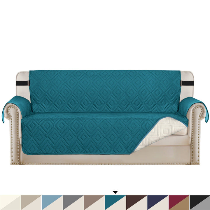 Quiltad Sofföverdrag Djurskydd Vattentät Soffslipcovers 1/2/3 Sittgrupp