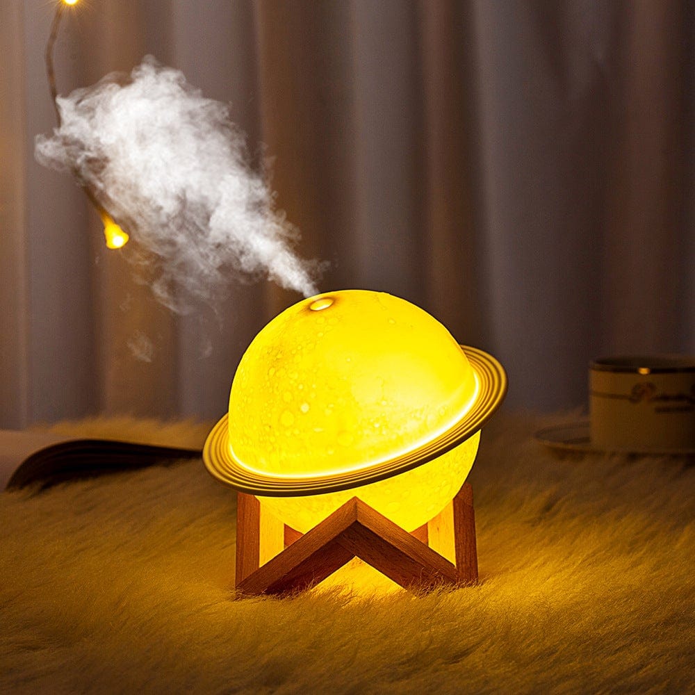Måne Diffuser LED Luftrenare Nattljus