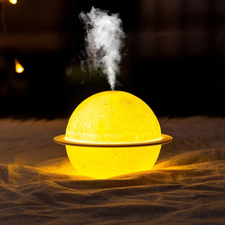 Måne Diffuser LED Luftrenare Nattljus