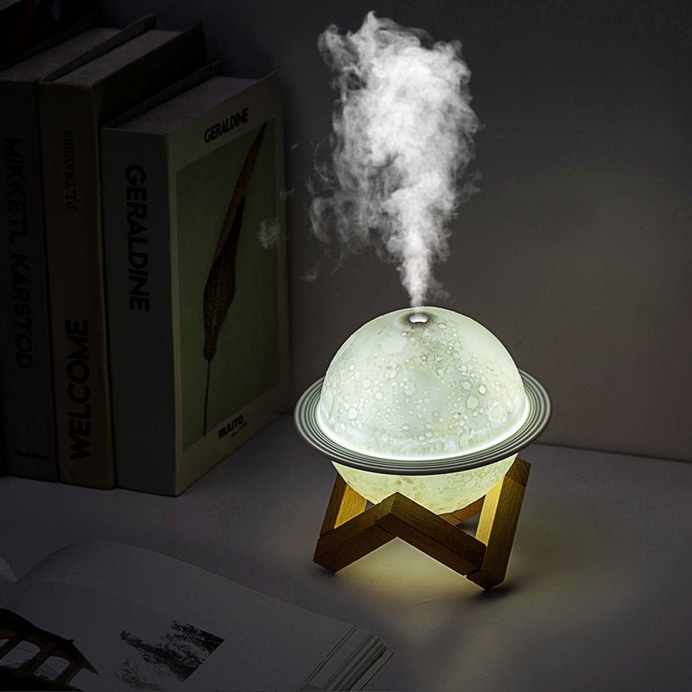 Måne Diffuser LED Luftrenare Nattljus