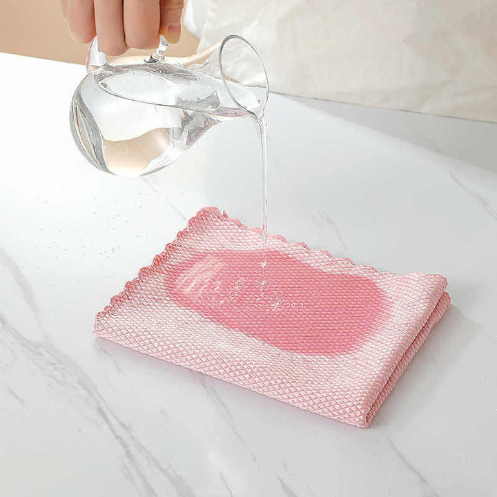 Soft Touch Wonder Cloth – Ränderfri rengöring av glas, speglar och rostfritt stål