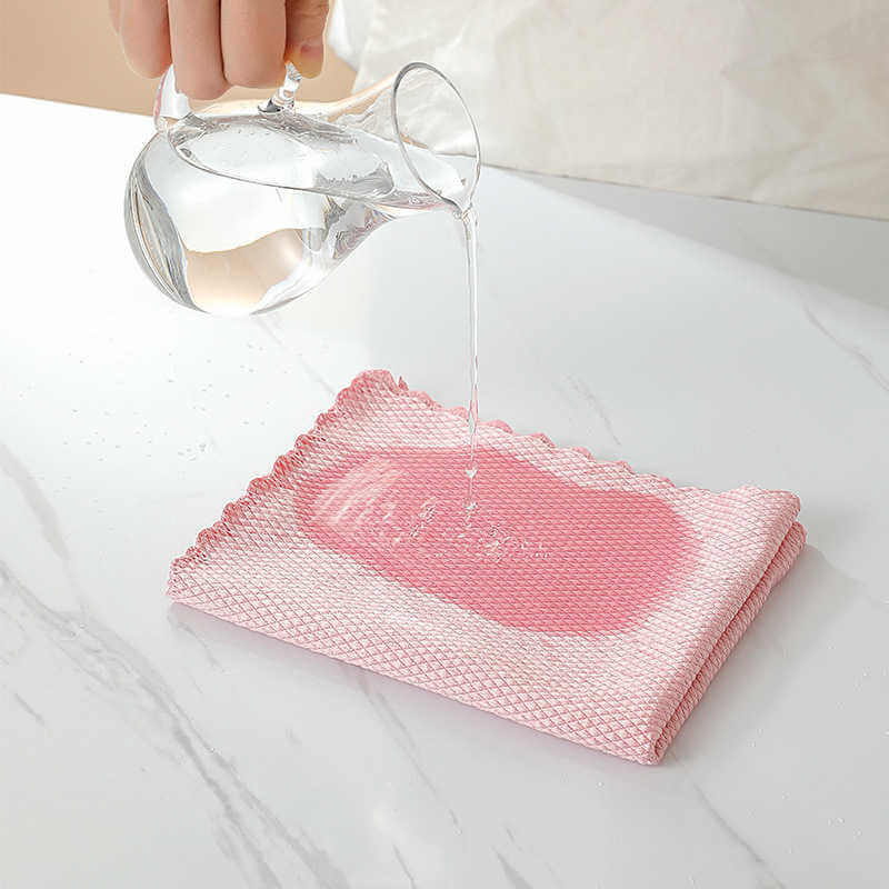Mjukt Touch Wonder Cloth – Ränderfri rengöring av glas, speglar och rostfritt stål |