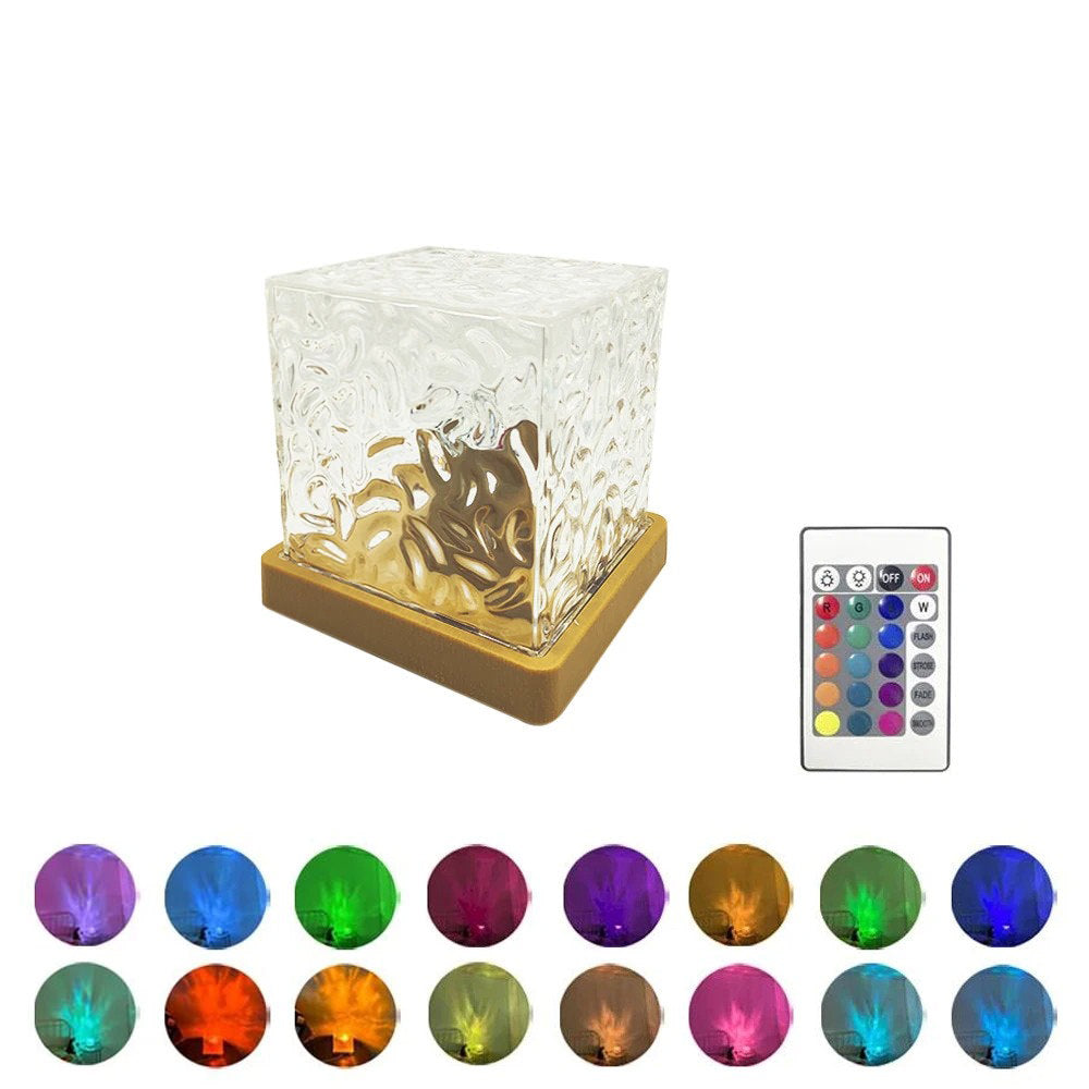 Aurora Cube Nattlampa