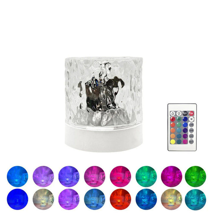 Aurora Cube Nattlampa