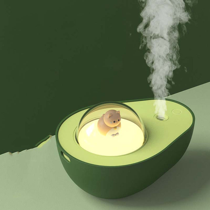 Avokado Luftrenare med Nattljus