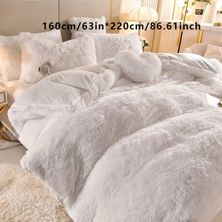 Lyxigt Sammet Duvet Täcke Set för Ultimat Komfort