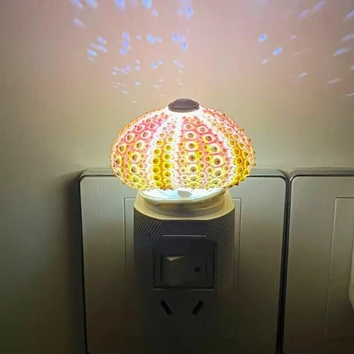 LumiCraft – Unik DIY bordslampa med naturlig sjöborre för en mysig inredning