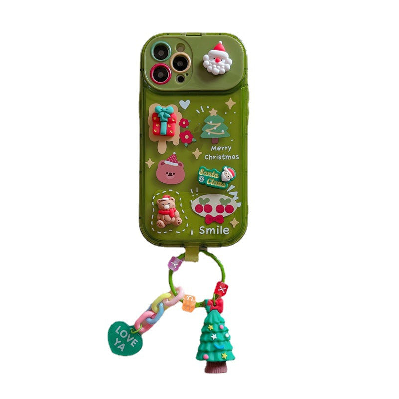 Julgran Hänge iPhone Fodral med Spegel