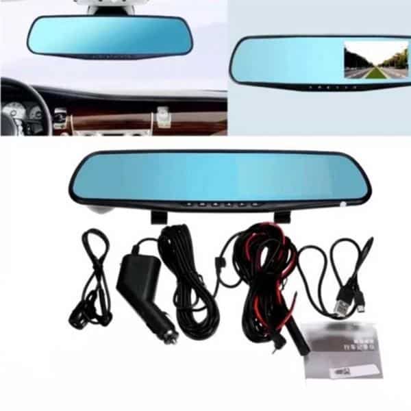 Dashcam backspeglar med fram/bak kamera (Full HD och nattläge) |