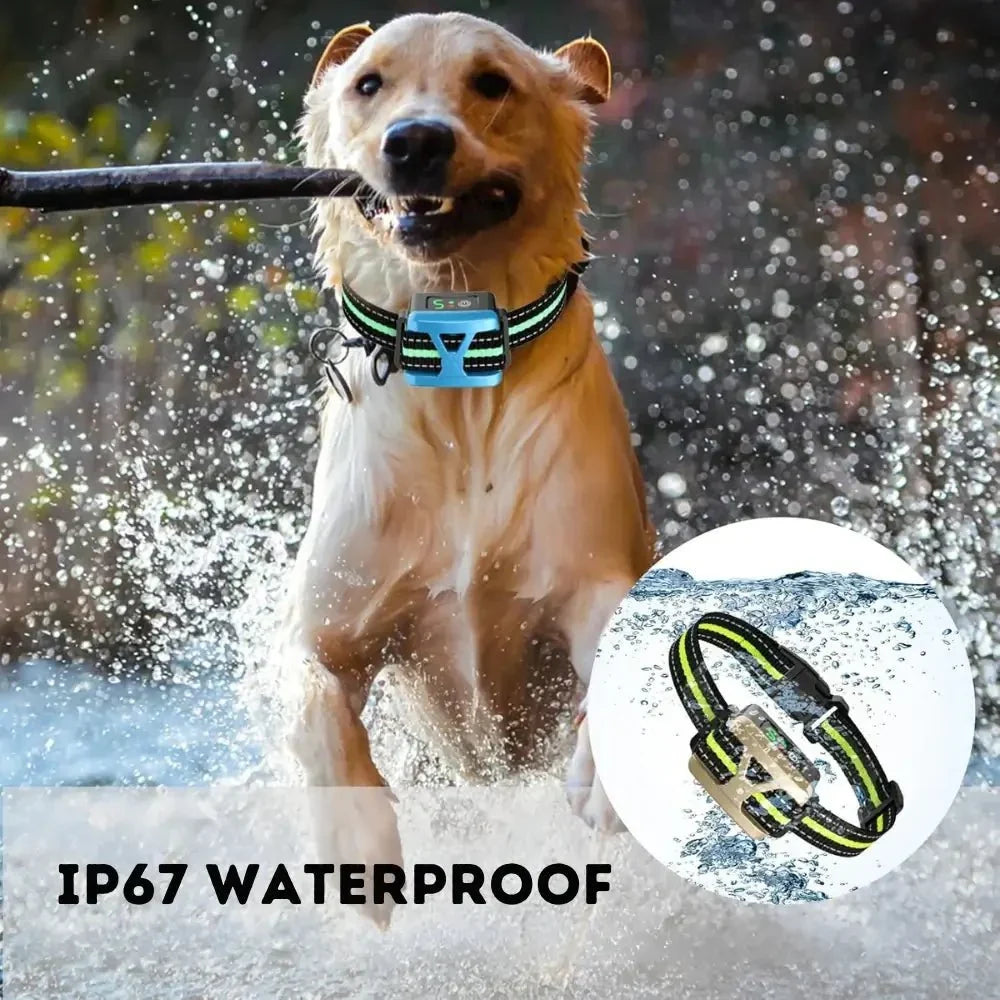 BarkSmart • Uppladdningsbar Anti-Bark Halsband