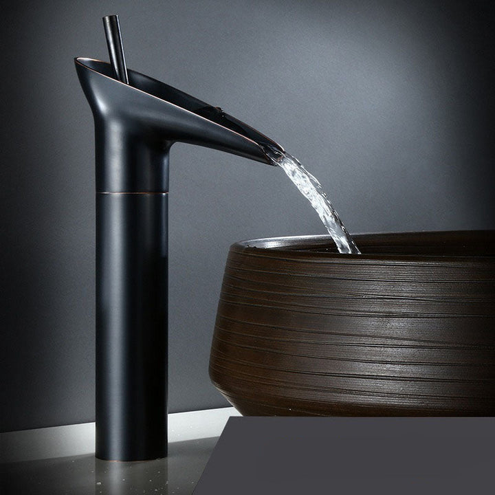 Antik Vattenfall Badrum Vatten Tapet