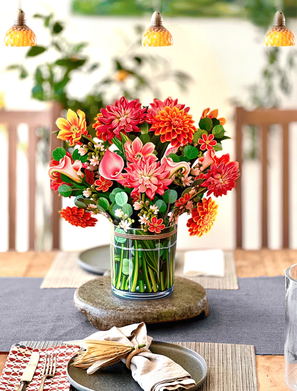 Plast Pop-up Blomma | Inkl. Gratis Presentkort - Rättvis