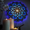Mandala Yoga Rum Nattlampa LED