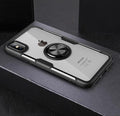 Magnetisk Ring Kolfiber iPhone Fodral