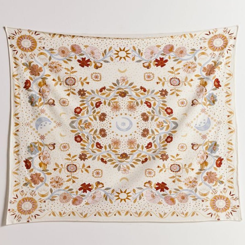Botanisk Himmelsk Tapestry