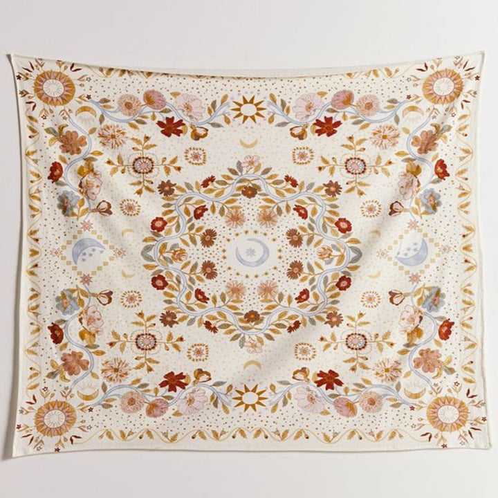 Botanisk Himmelsk Tapestry